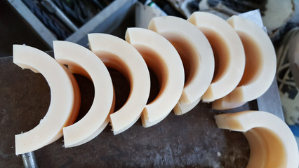 生產尼龍異形機加工件 按圖或樣加工尼龍件廠家耐低溫圖片_高清圖_細節圖-景縣福興源橡塑化工 -